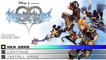 Kingdom Hearts - Birth by Sleep (EU) screen shot title